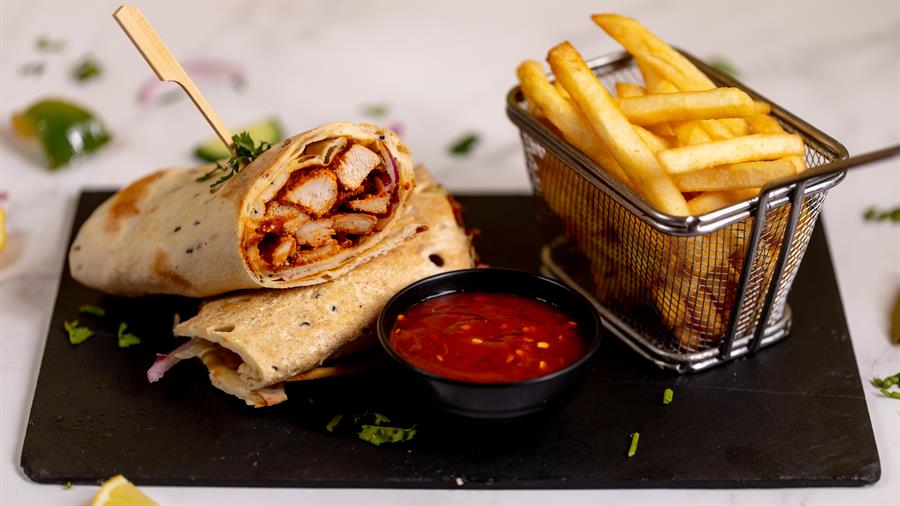 Chicken Naan Roll