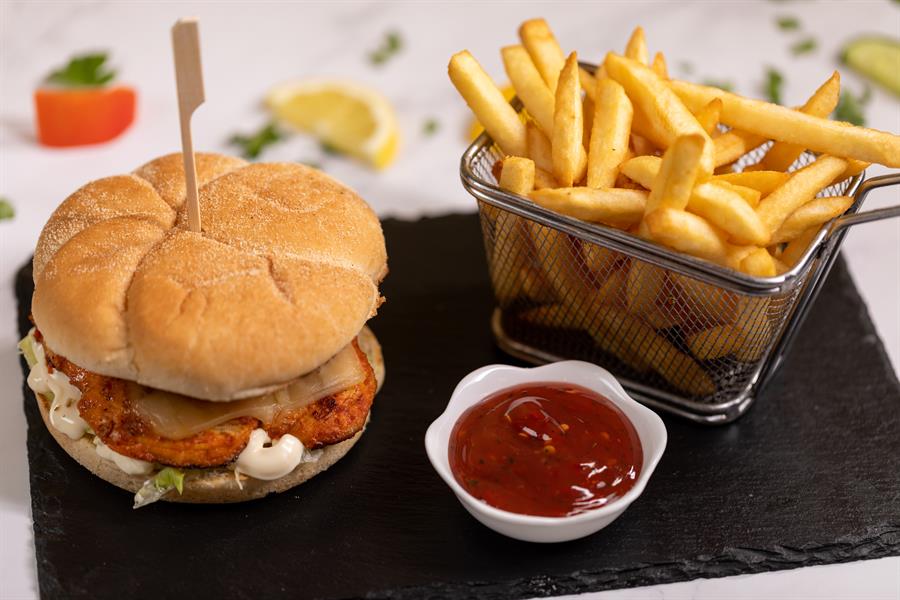 Chicken Steak Burger