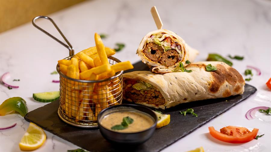 Kebab Naan Roll