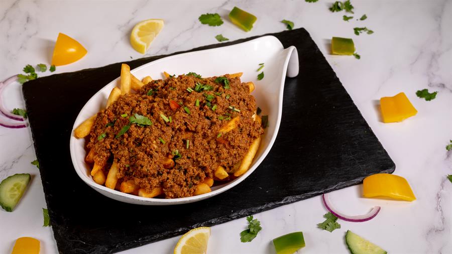 Keema and Chips